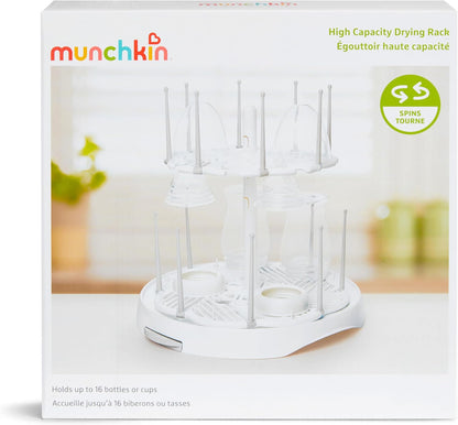 ® High Capacity Drying Rack for Baby Bottles and Accessories, White