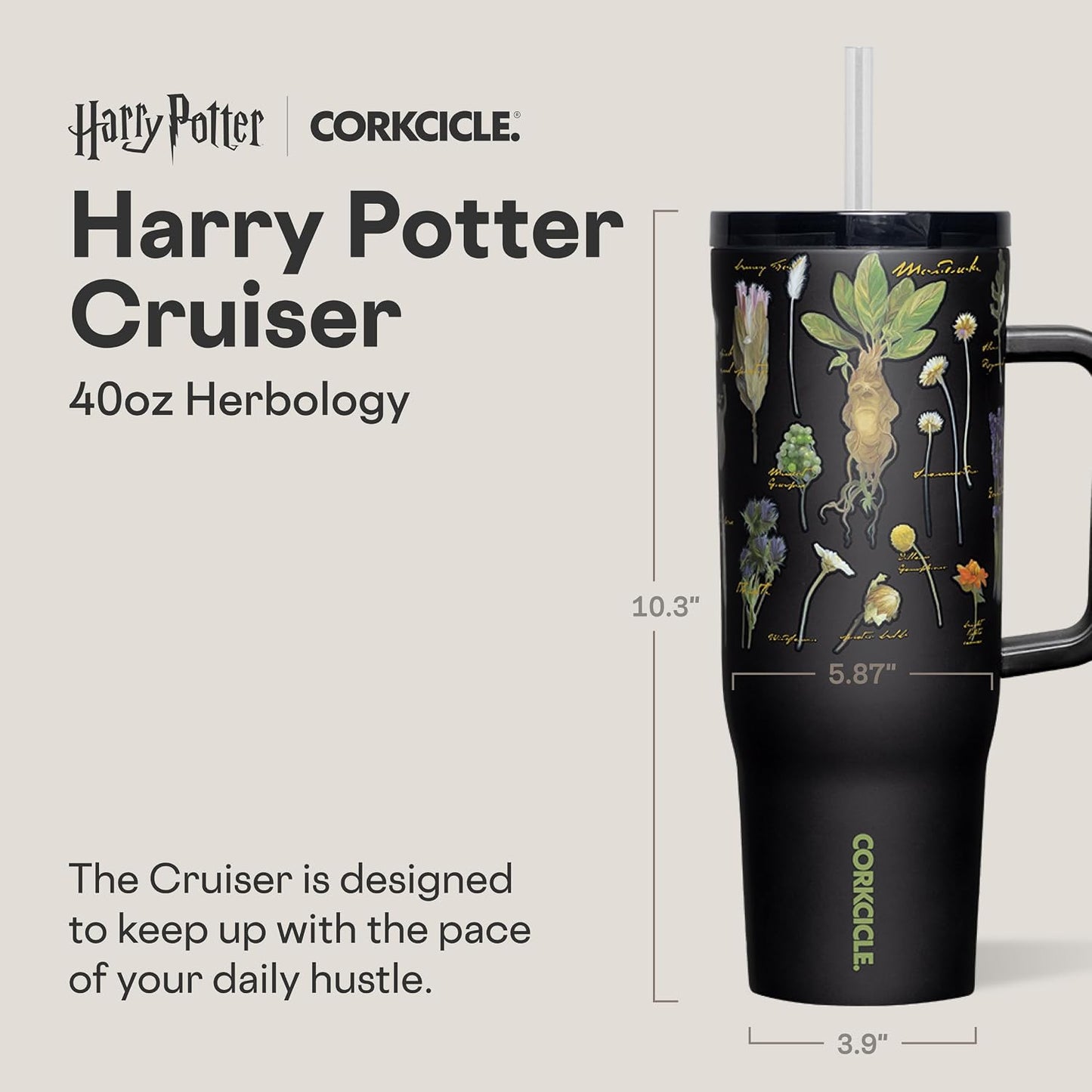 Cruiser Insulated Tumbler - Stainless Steel Tumbler with Handle & Straw, Leak Proof for Cold Drinks, Triple Insulated Spill Proof Cupholder Friendly BPA-Free 22oz Disney Mickey Retro Rainbow