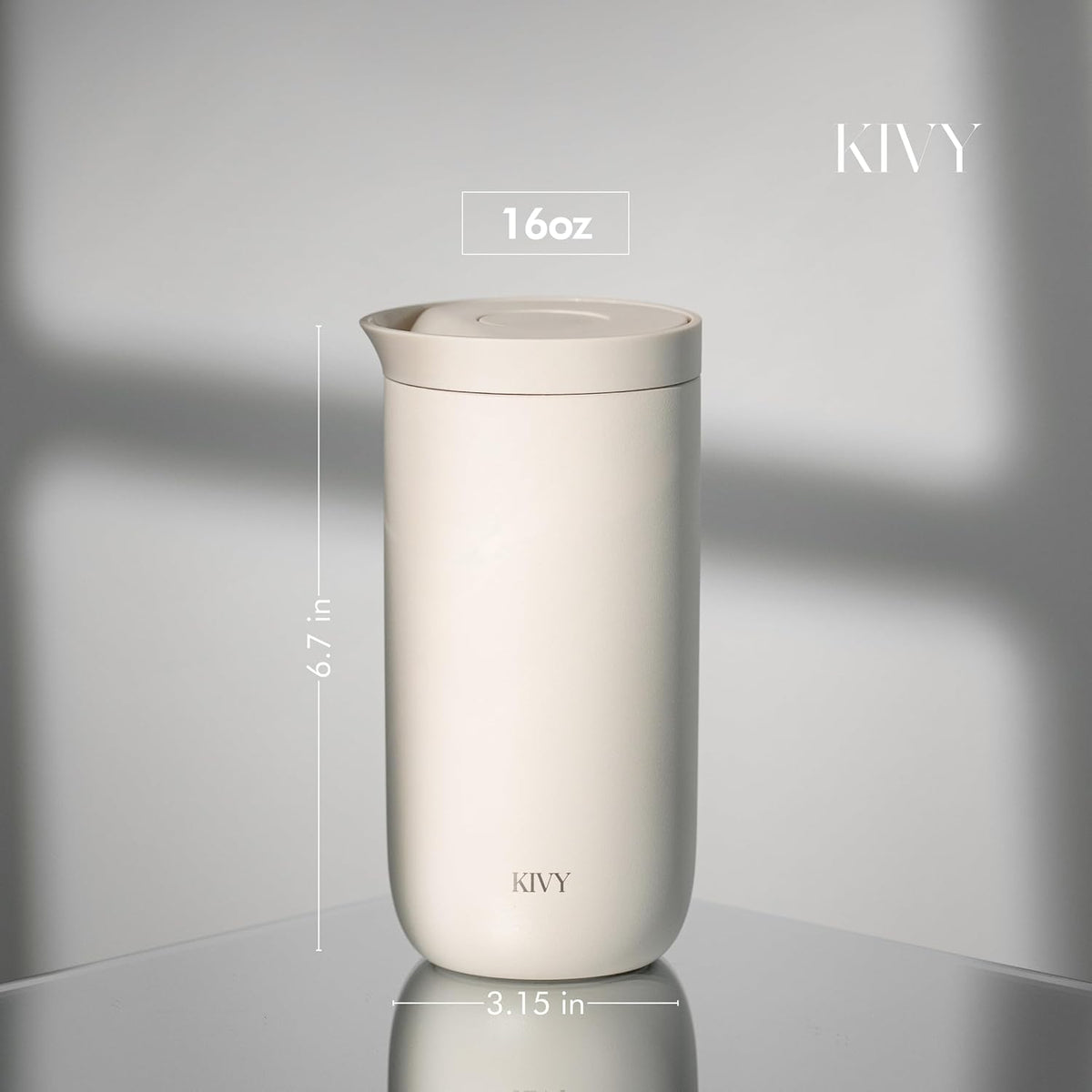 Travel Coffee Mug Tumbler 12oz - 24h Cold|6h Hot -Leakproof & BPA-Free