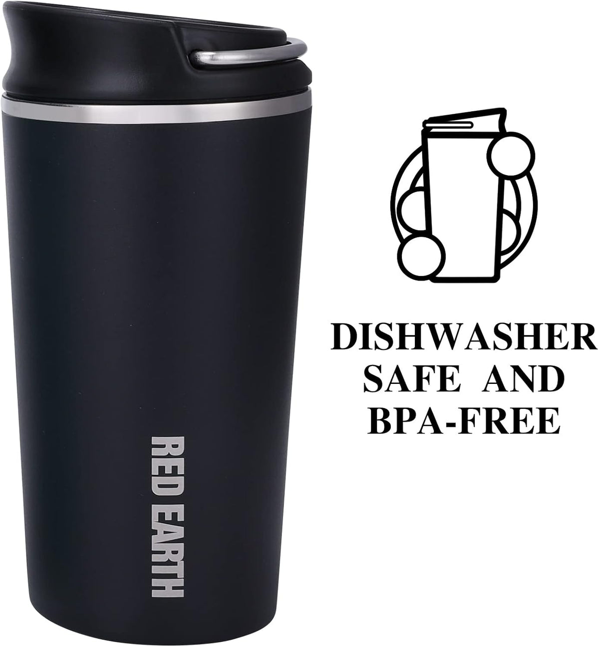 GiNT 17oz Travel Tea Mug with Infuser, 2 Lids. Vacuum Insulated 316 Stainless Steel Coffee Mug. Dishwasher Safe Tea Cup with Strainer for Hot & Cold Brew Coffee. Gifts for Mom, Dad & Friend