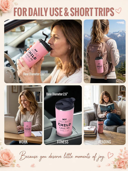 GiNT 17oz Travel Tea Mug with Infuser, 2 Lids. Vacuum Insulated 316 Stainless Steel Coffee Mug. Dishwasher Safe Tea Cup with Strainer for Hot & Cold Brew Coffee. Gifts for Mom, Dad & Friend