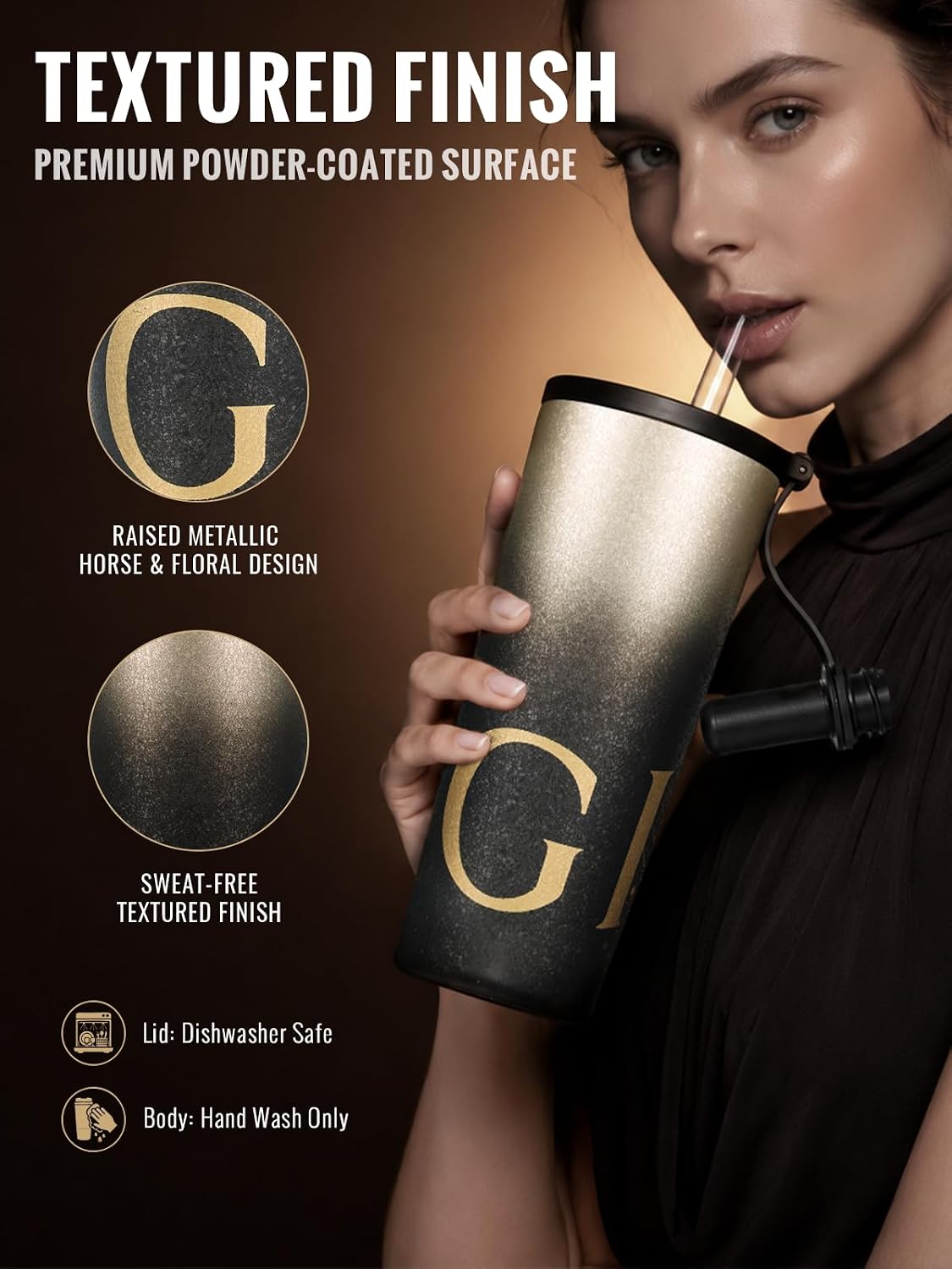 GiNT 17oz Travel Tea Mug with Infuser, 2 Lids. Vacuum Insulated 316 Stainless Steel Coffee Mug. Dishwasher Safe Tea Cup with Strainer for Hot & Cold Brew Coffee. Gifts for Mom, Dad & Friend