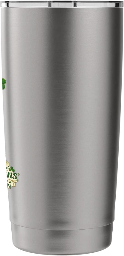 St Pats My Shenanigans Cheeky Fun Super Funny Trooper Stainless Steel Insulated Tumbler