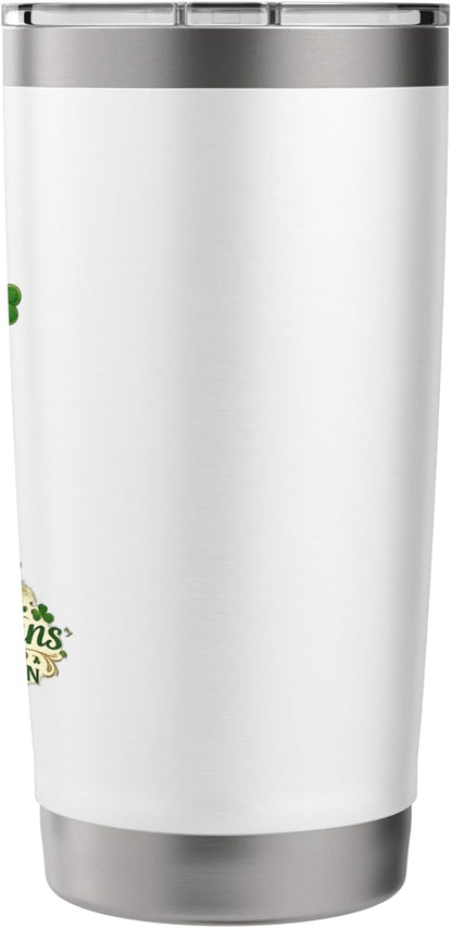 St Pats My Shenanigans Cheeky Fun Super Funny Trooper Stainless Steel Insulated Tumbler