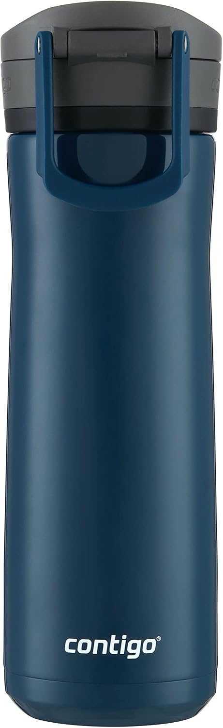 Jackson Chill 2.0, Vacuum-Insulated Stainless Steel Water Bottle with Secure Lid, Leak-Proof Travel Friendly, 20oz Capacity, Blueberry Color, Keeps Drinks Cold for 12 Hours