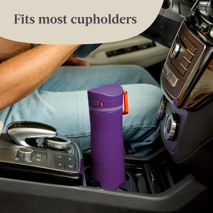 Jackson Chill 2.0, Vacuum-Insulated Stainless Steel Water Bottle with Secure Lid, Leak-Proof Travel Friendly, 20oz Capacity, Blueberry Color, Keeps Drinks Cold for 12 Hours