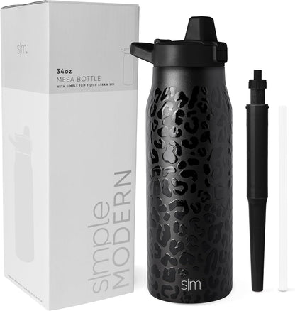 Insulated Filtered Water Bottle | 34oz, Green