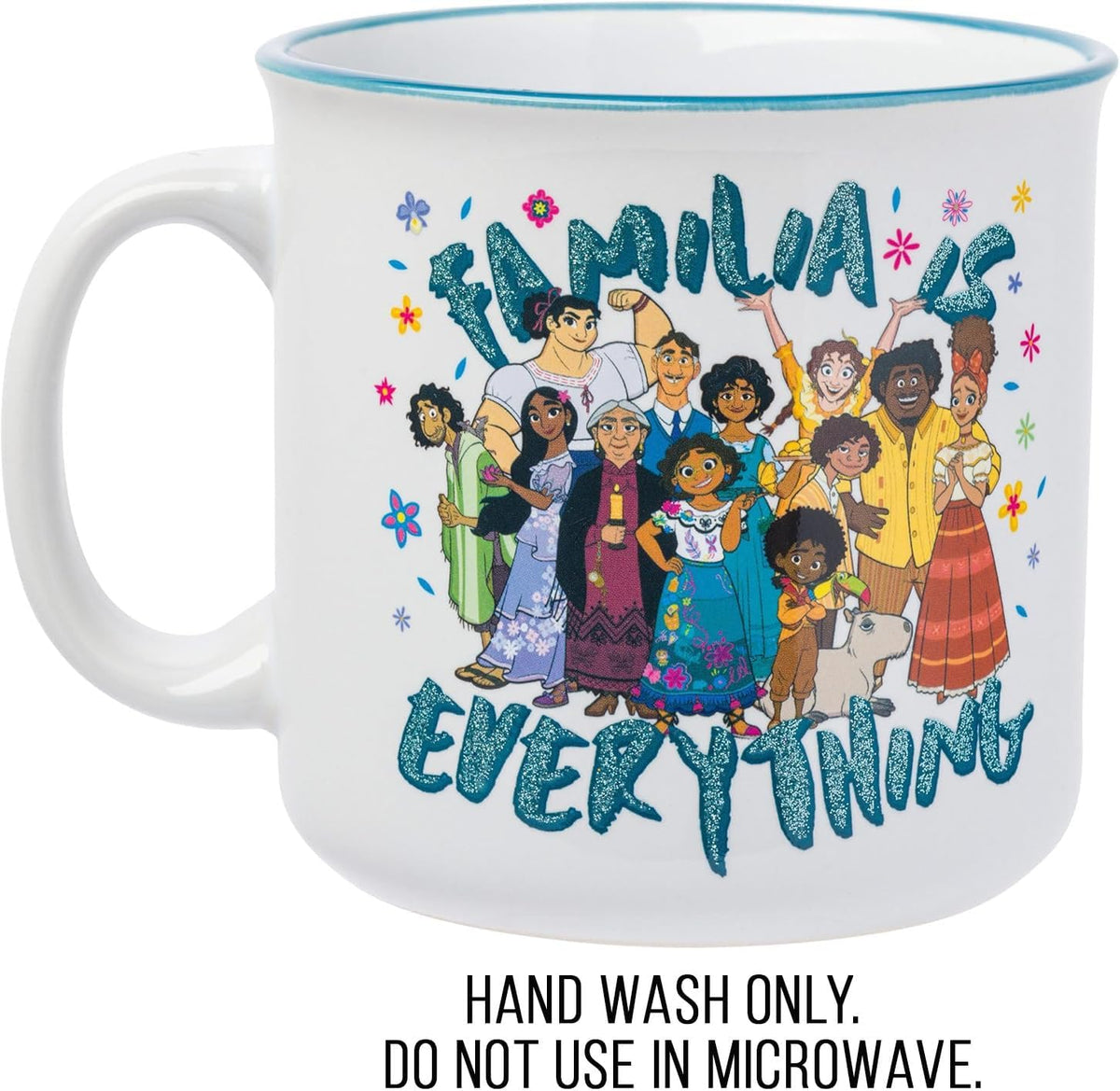 Scooby-Doo, Ceramic Camper Mug, 20oz | Fred, Shaggy, Velma, Daphne, 0.59 Liters