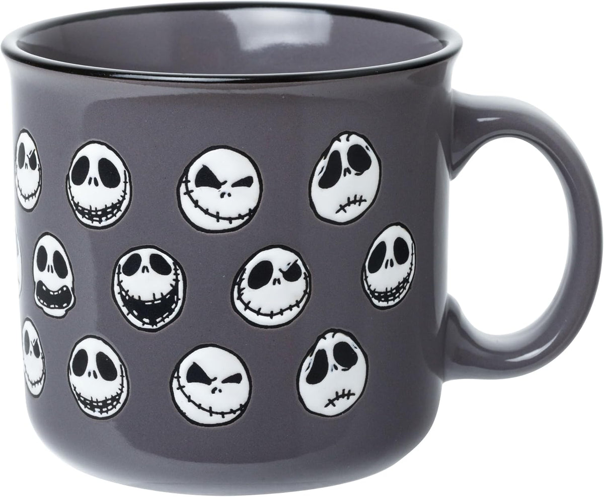 Scooby-Doo, Ceramic Camper Mug, 20oz | Fred, Shaggy, Velma, Daphne, 0.59 Liters