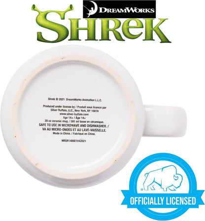 Scooby-Doo, Ceramic Camper Mug, 20oz | Fred, Shaggy, Velma, Daphne, 0.59 Liters