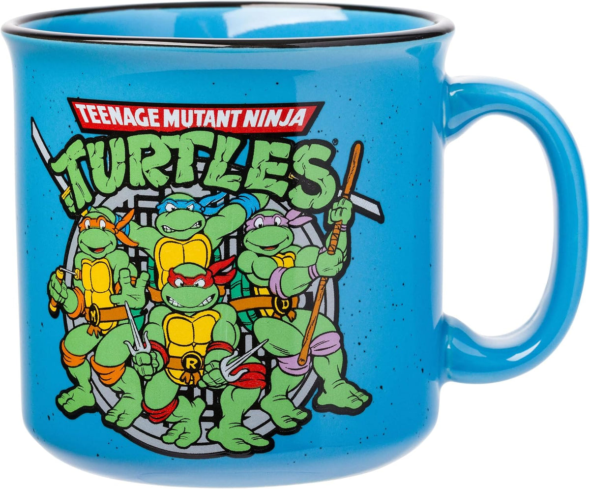 Scooby-Doo, Ceramic Camper Mug, 20oz | Fred, Shaggy, Velma, Daphne, 0.59 Liters