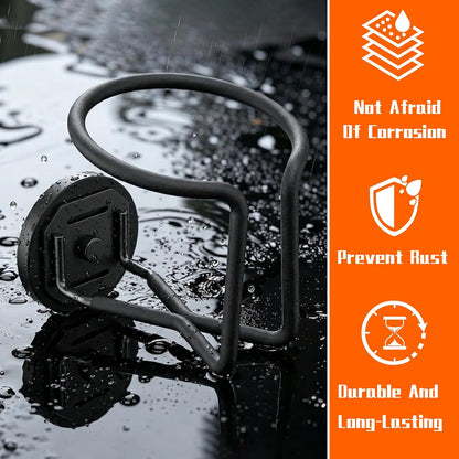 Magnetic Cup Holder Magnetic Drink Holder Heavy Duty，Magnet Truck Cup Holders, Strong Magnet Mount Water Bottle Holders for Tractor Fridge Yacht RV Forklifts Bus on Metal Surface