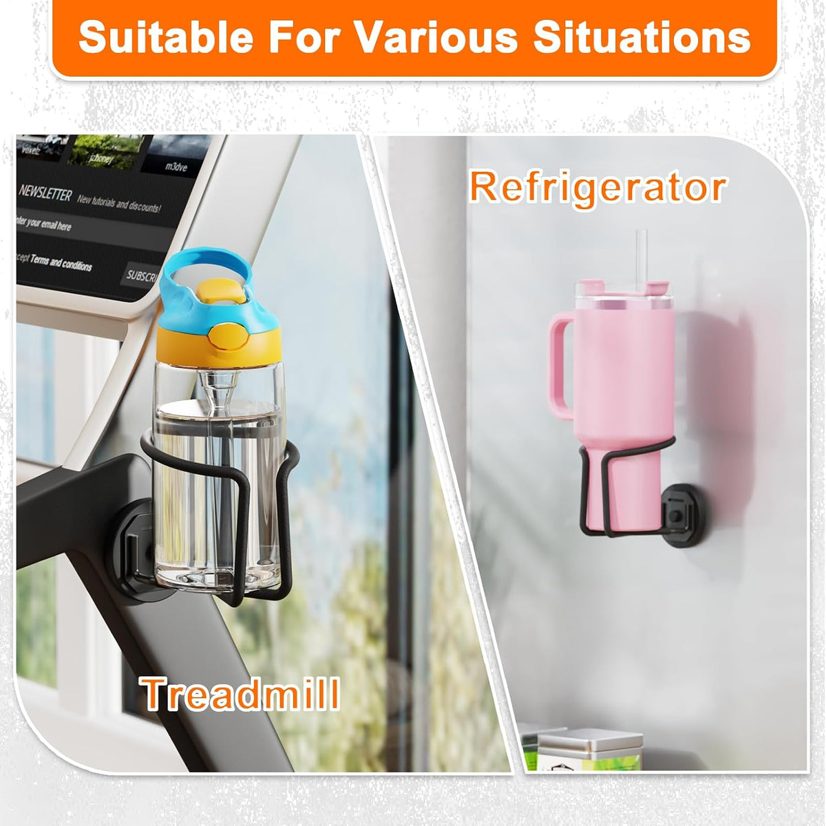 Magnetic Cup Holder Magnetic Drink Holder Heavy Duty，Magnet Truck Cup Holders, Strong Magnet Mount Water Bottle Holders for Tractor Fridge Yacht RV Forklifts Bus on Metal Surface