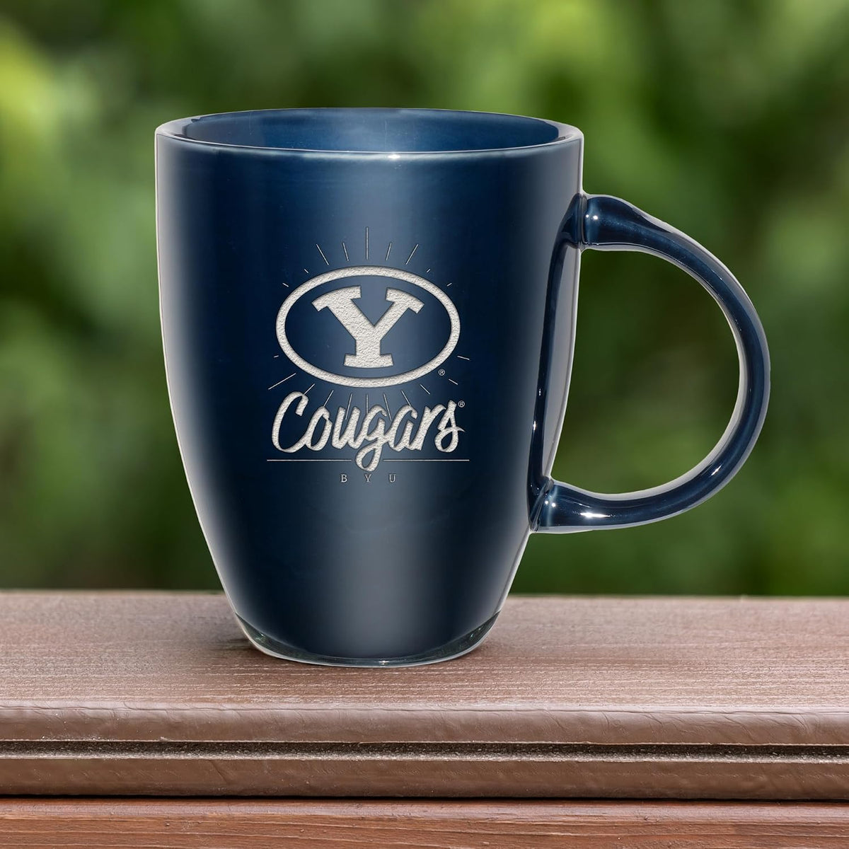 NCAA 18oz Laser Engraved Ceramic Lustre Mug - Coffee-Tea - Colors D