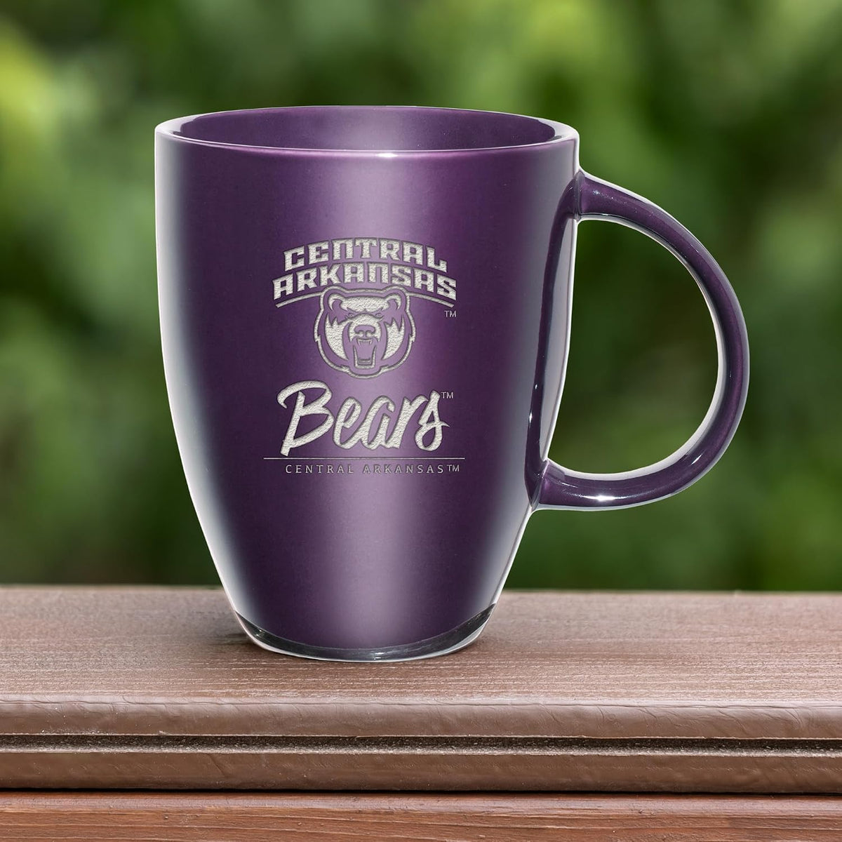 NCAA 18oz Laser Engraved Ceramic Lustre Mug - Coffee-Tea - Colors D