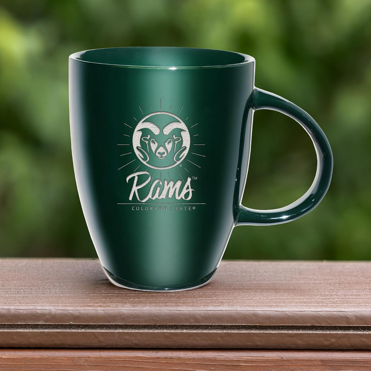 NCAA 18oz Laser Engraved Ceramic Lustre Mug - Coffee-Tea - Colors D
