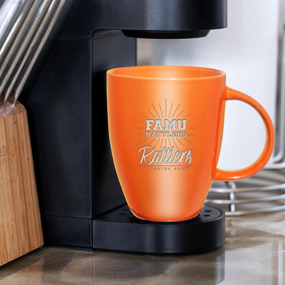 NCAA 18oz Laser Engraved Ceramic Lustre Mug - Coffee-Tea - Colors D