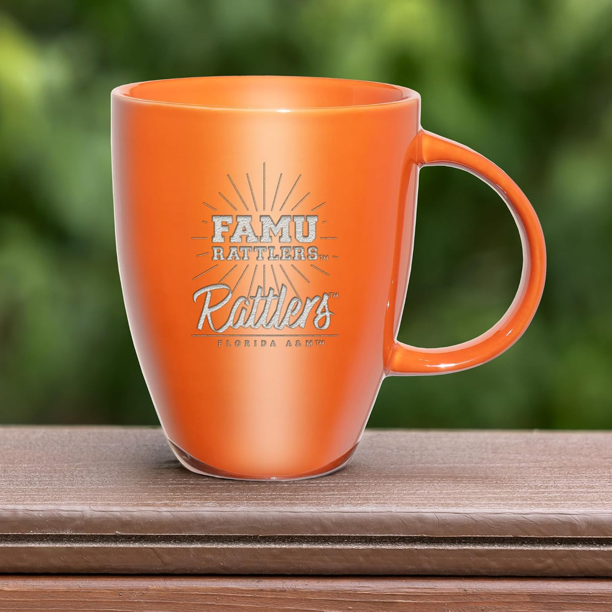 NCAA 18oz Laser Engraved Ceramic Lustre Mug - Coffee-Tea - Colors D