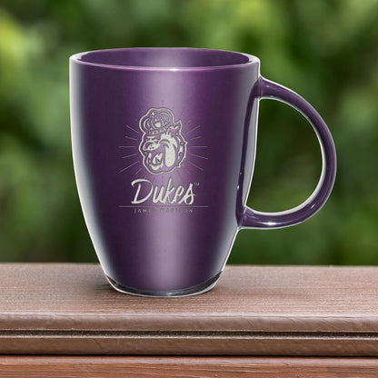 NCAA 18oz Laser Engraved Ceramic Lustre Mug - Coffee-Tea - Colors D