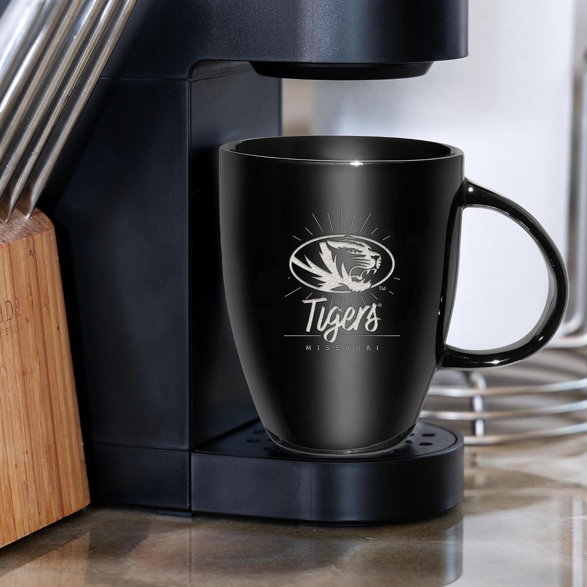 NCAA 18oz Laser Engraved Ceramic Lustre Mug - Coffee-Tea - Colors D