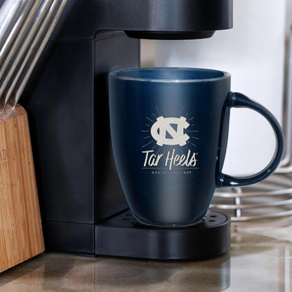NCAA 18oz Laser Engraved Ceramic Lustre Mug - Coffee-Tea - Colors D
