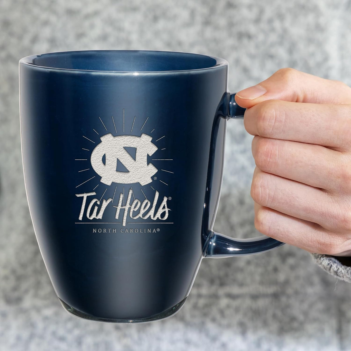 NCAA 18oz Laser Engraved Ceramic Lustre Mug - Coffee-Tea - Colors D
