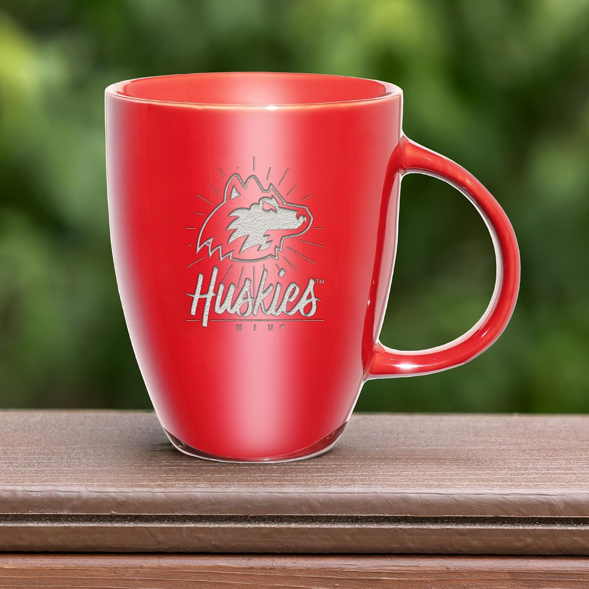 NCAA 18oz Laser Engraved Ceramic Lustre Mug - Coffee-Tea - Colors D