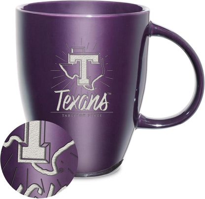 NCAA 18oz Laser Engraved Ceramic Lustre Mug - Coffee-Tea - Colors D