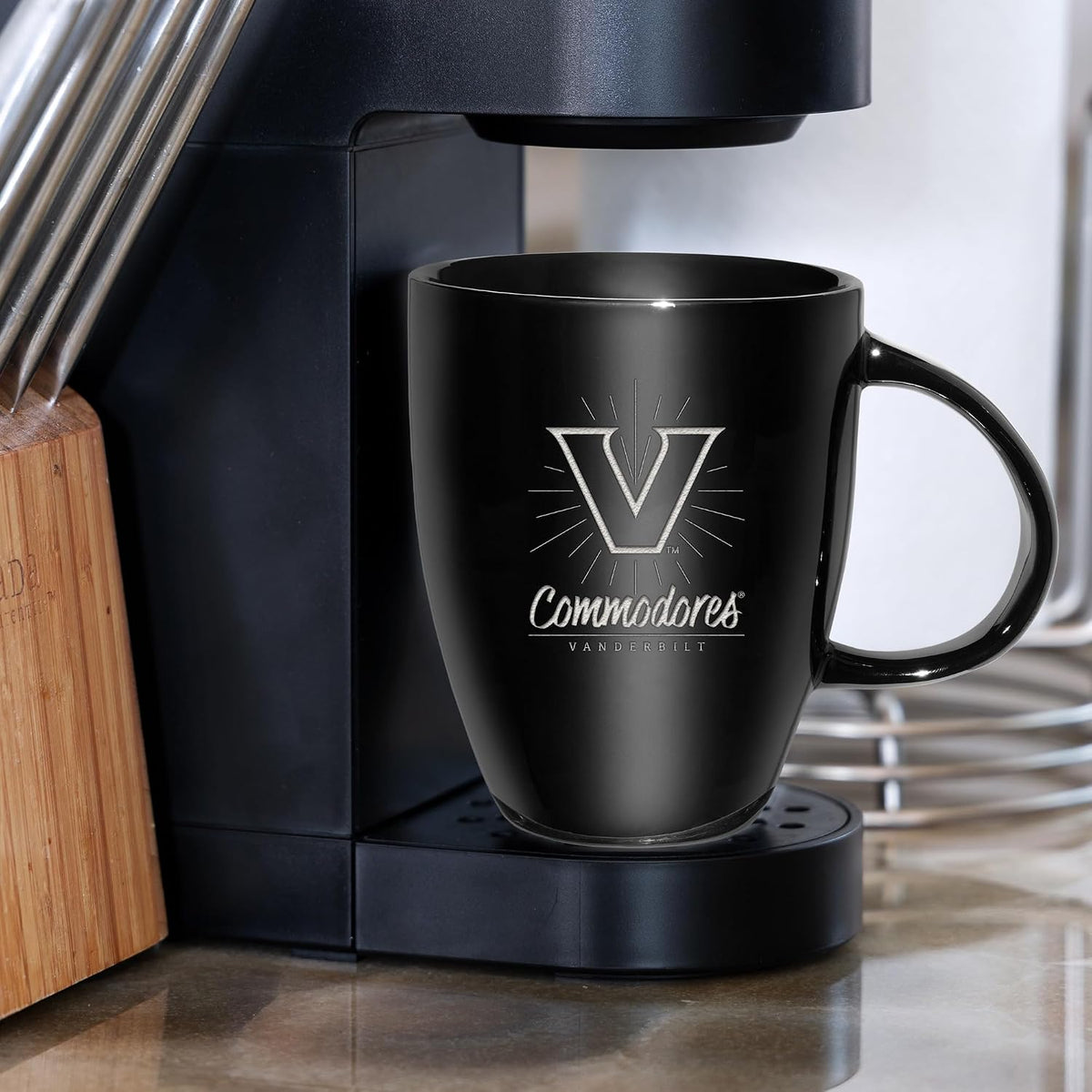 NCAA 18oz Laser Engraved Ceramic Lustre Mug - Coffee-Tea - Colors D