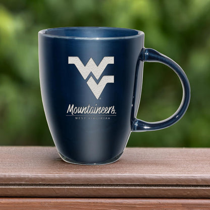 NCAA 18oz Laser Engraved Ceramic Lustre Mug - Coffee-Tea - Colors D