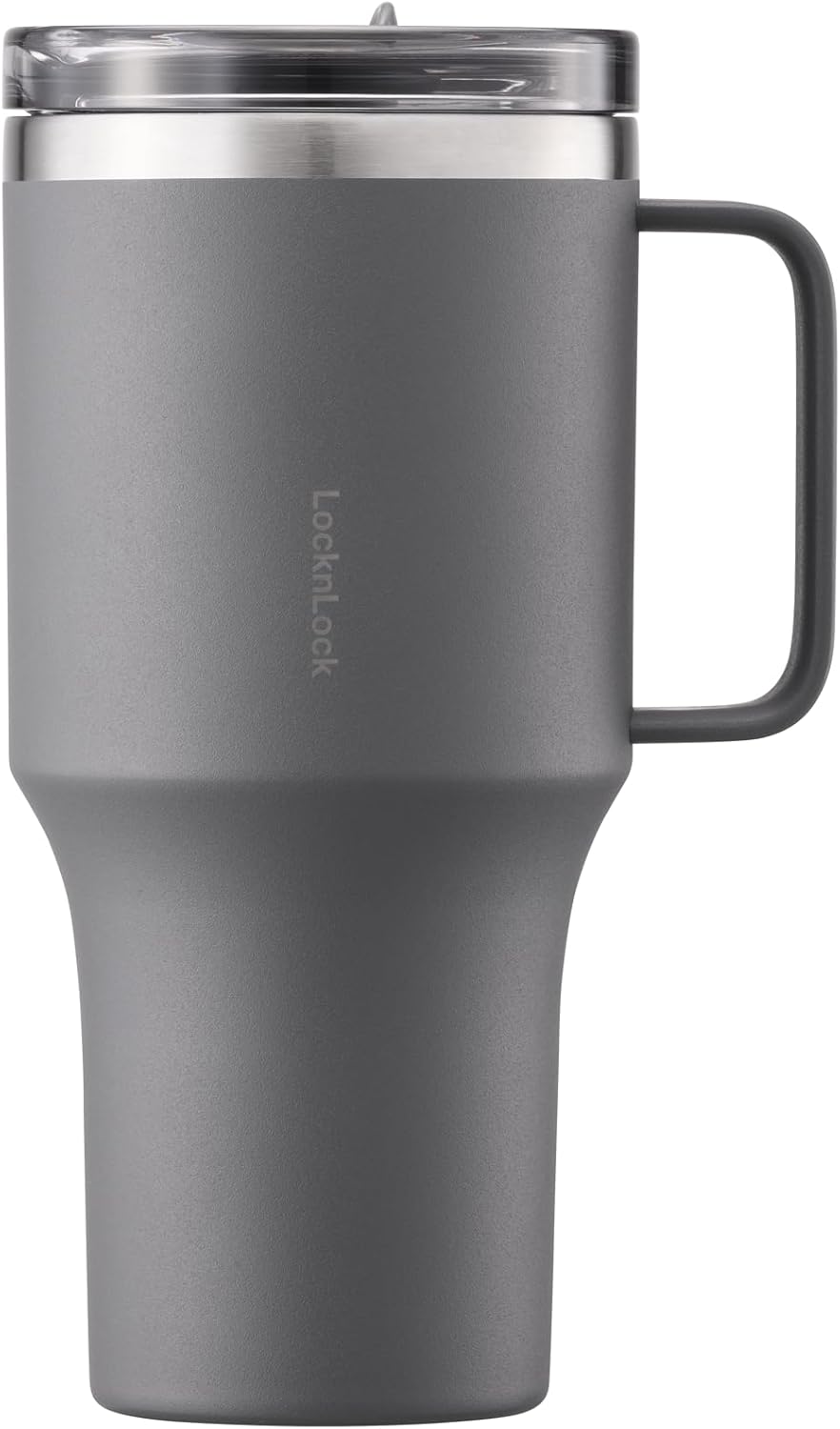 Metro Travel Mug, Premium 18/8 Stainless Steel Tumbler Cup for Hot and Cold Drinks, Double Wall Insulated with Handle and Lid, Ivory, 27oz
