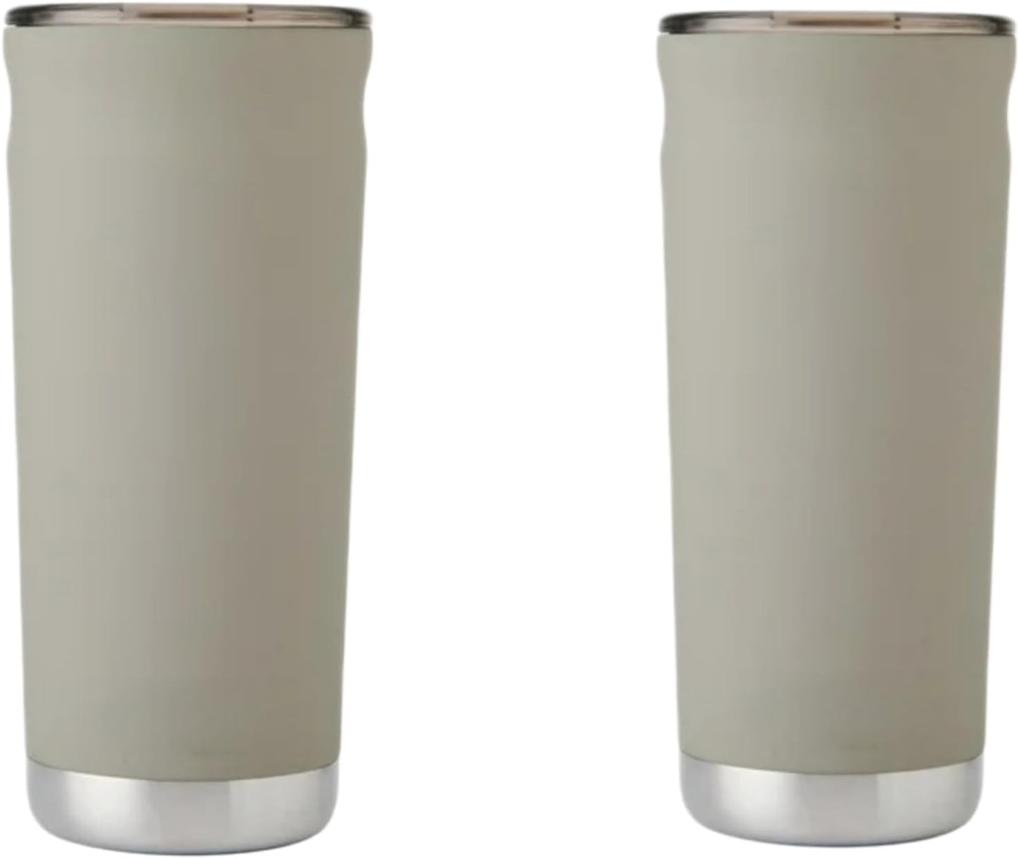 18 oz Insulated Coffee Mug with Handle & Flow Motion Lid, 18/8 Stainless Steel Vacuum Travel Tumbler, Cup Holder Friendly, Keeps Hot 6 Hours，Black