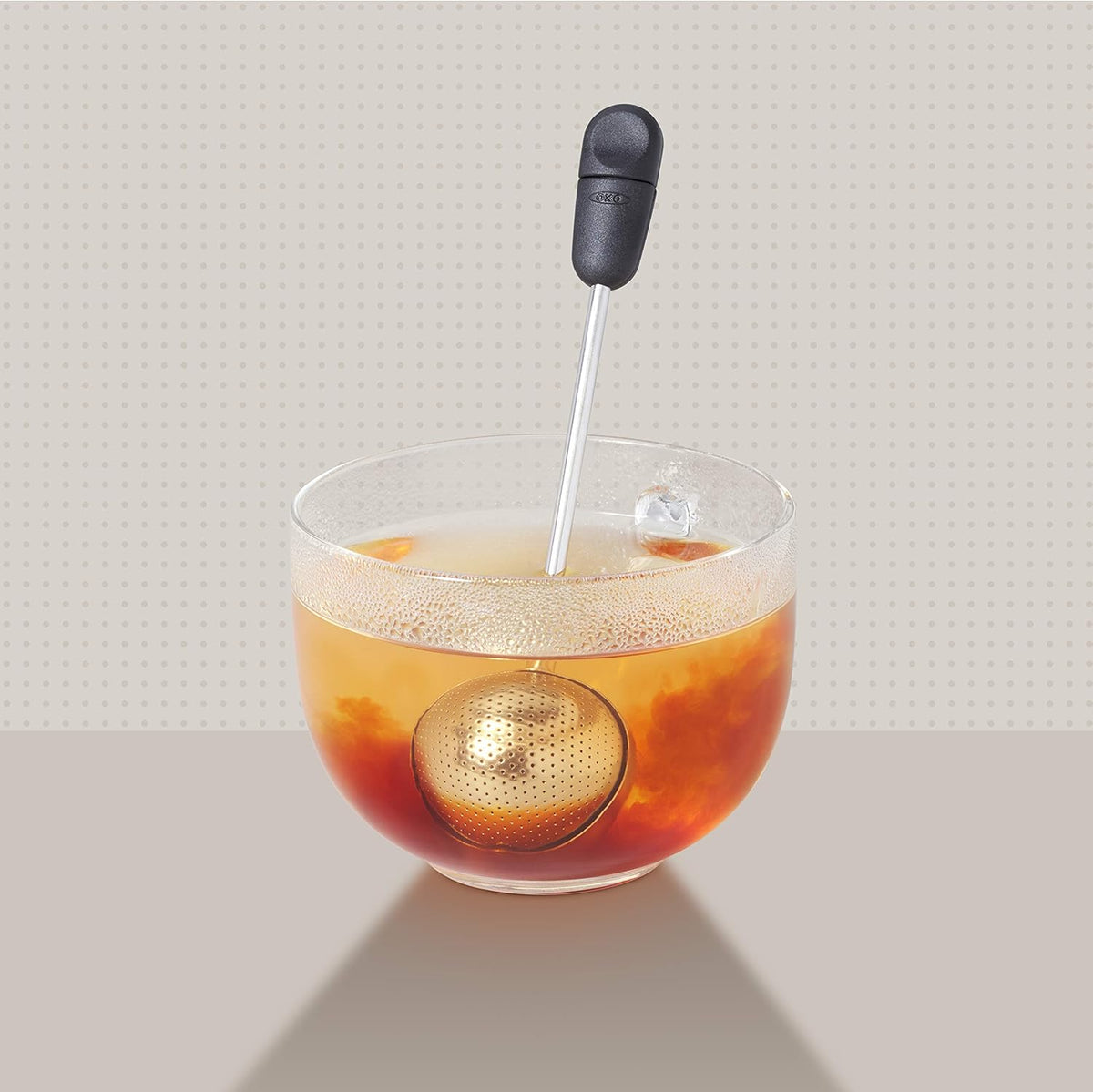 Brew Twisting Ball Tea Infuser - Fine Mesh, Stainless Steel
