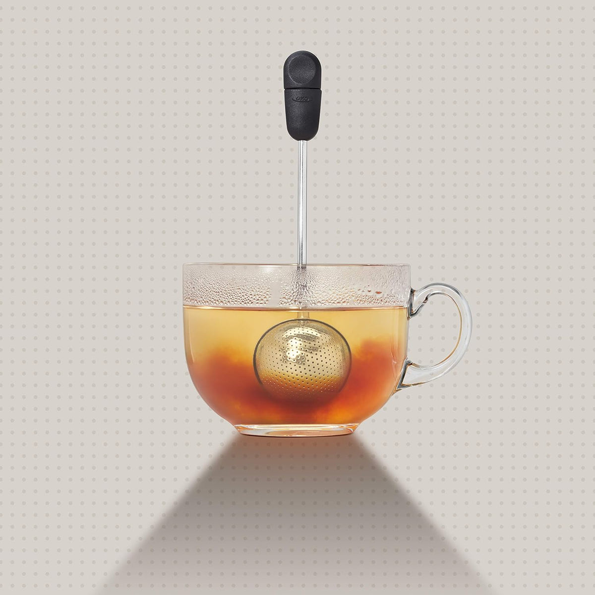 Brew Twisting Ball Tea Infuser - Fine Mesh, Stainless Steel