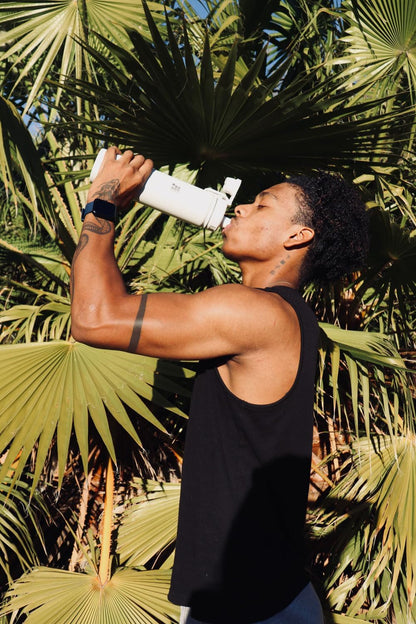 Hydro Bottle 24 oz – Insulated Steel – Mint Green | 2 Leak-Proof Lids, Cold 24h/Hot 12h
