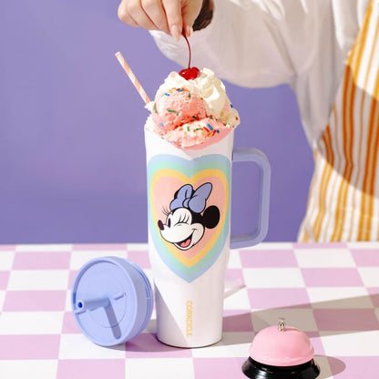 Cruiser Tumbler with Handle, 22 oz, Disney Mickey Retro Rainbow