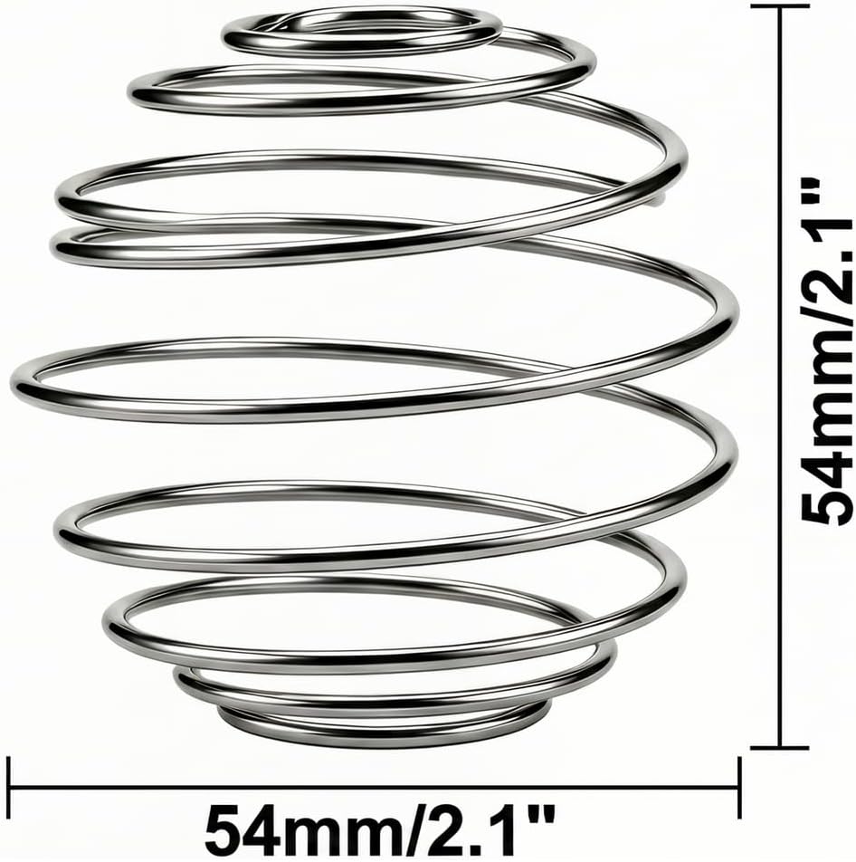 2.1-Inch Large Size Shaker 4 Pcs Balls for Cocktail glass and Protein Shakes,Milkshake and Salad Dressing,304 Stainless Steel Shaker Ball