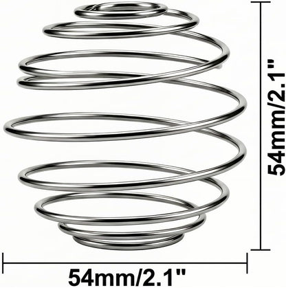 2.1-Inch Large Size Shaker 4 Pcs Balls for Cocktail glass and Protein Shakes,Milkshake and Salad Dressing,304 Stainless Steel Shaker Ball