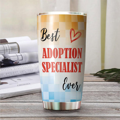 Best Lacrosse Coach Ever Tumbler Stainless Steel 20oz, Office Gifts Women Men Work Friends Coworker, Driking Coffee Cup For Birthday Christmas - Colors J