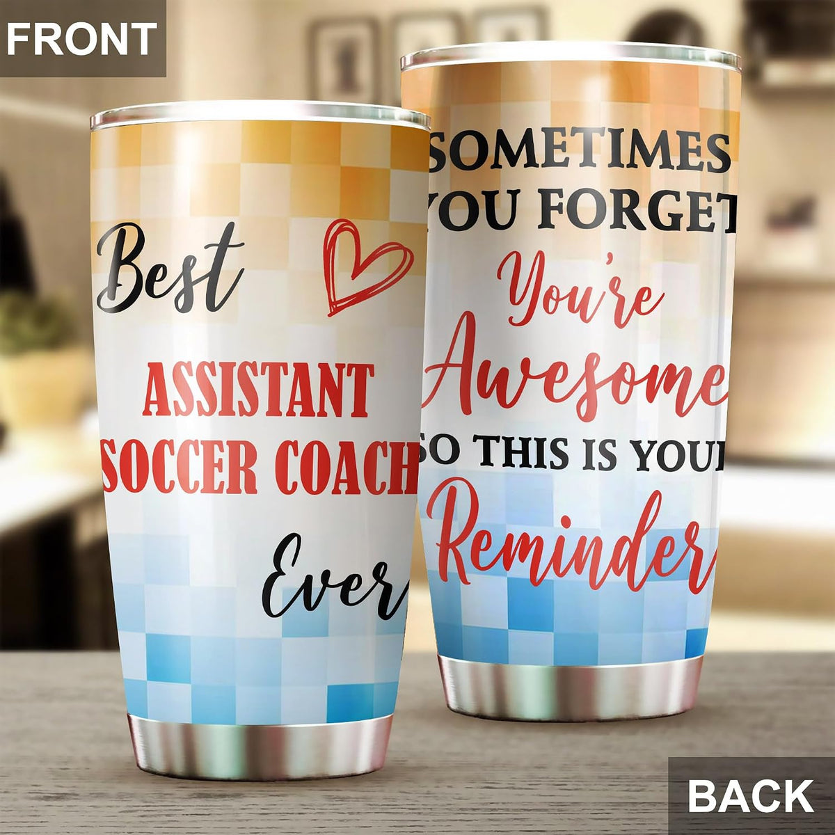 Best Lacrosse Coach Ever Tumbler Stainless Steel 20oz, Office Gifts Women Men Work Friends Coworker, Driking Coffee Cup For Birthday Christmas - Colors J