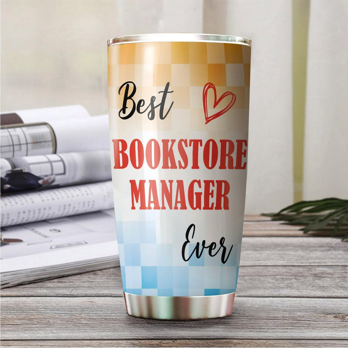 Best Lacrosse Coach Ever Tumbler Stainless Steel 20oz, Office Gifts Women Men Work Friends Coworker, Driking Coffee Cup For Birthday Christmas - Colors J