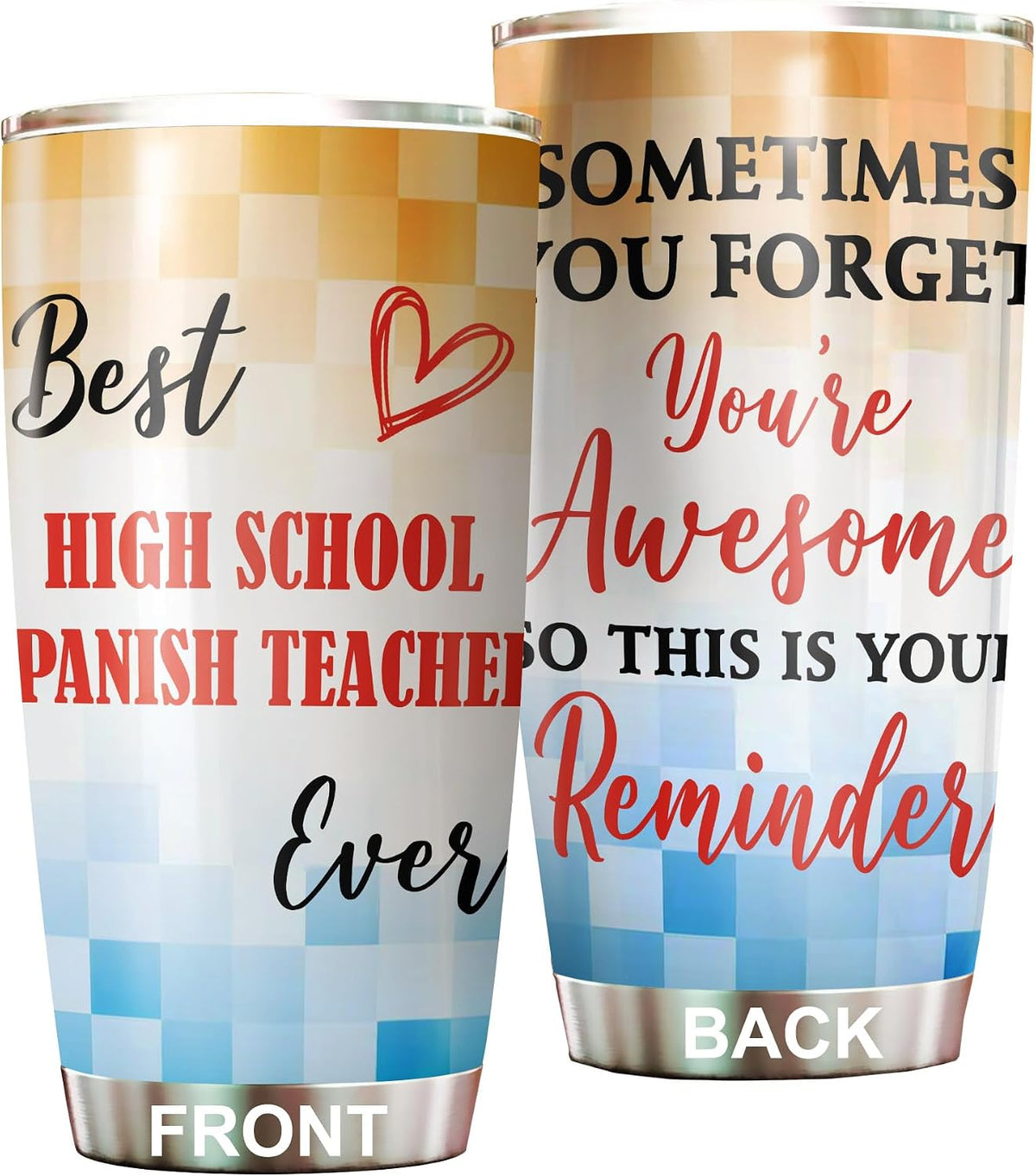 Best Lacrosse Coach Ever Tumbler Stainless Steel 20oz, Office Gifts Women Men Work Friends Coworker, Driking Coffee Cup For Birthday Christmas - Colors J