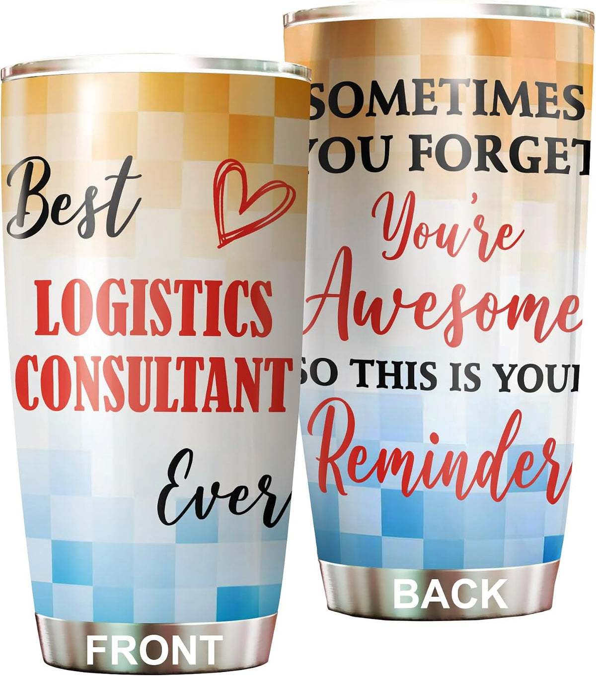 Best Lacrosse Coach Ever Tumbler Stainless Steel 20oz, Office Gifts Women Men Work Friends Coworker, Driking Coffee Cup For Birthday Christmas - Colors J