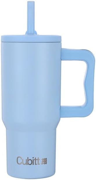Mini Tumbler 24 oz Insulated – Obsidian Black | Leak-Proof, BPA-Free with Handle & Straw
