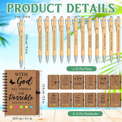 36 Pcs Christian Sunday School Teacher Gift for Women Men