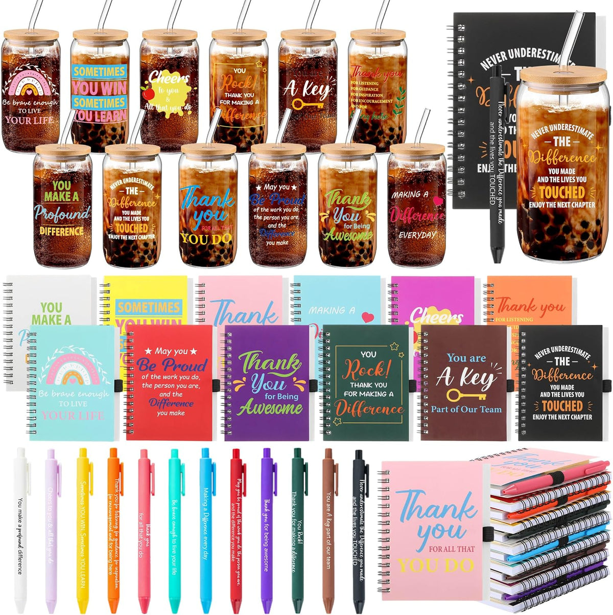 36 Pcs Christian Sunday School Teacher Gift for Women Men