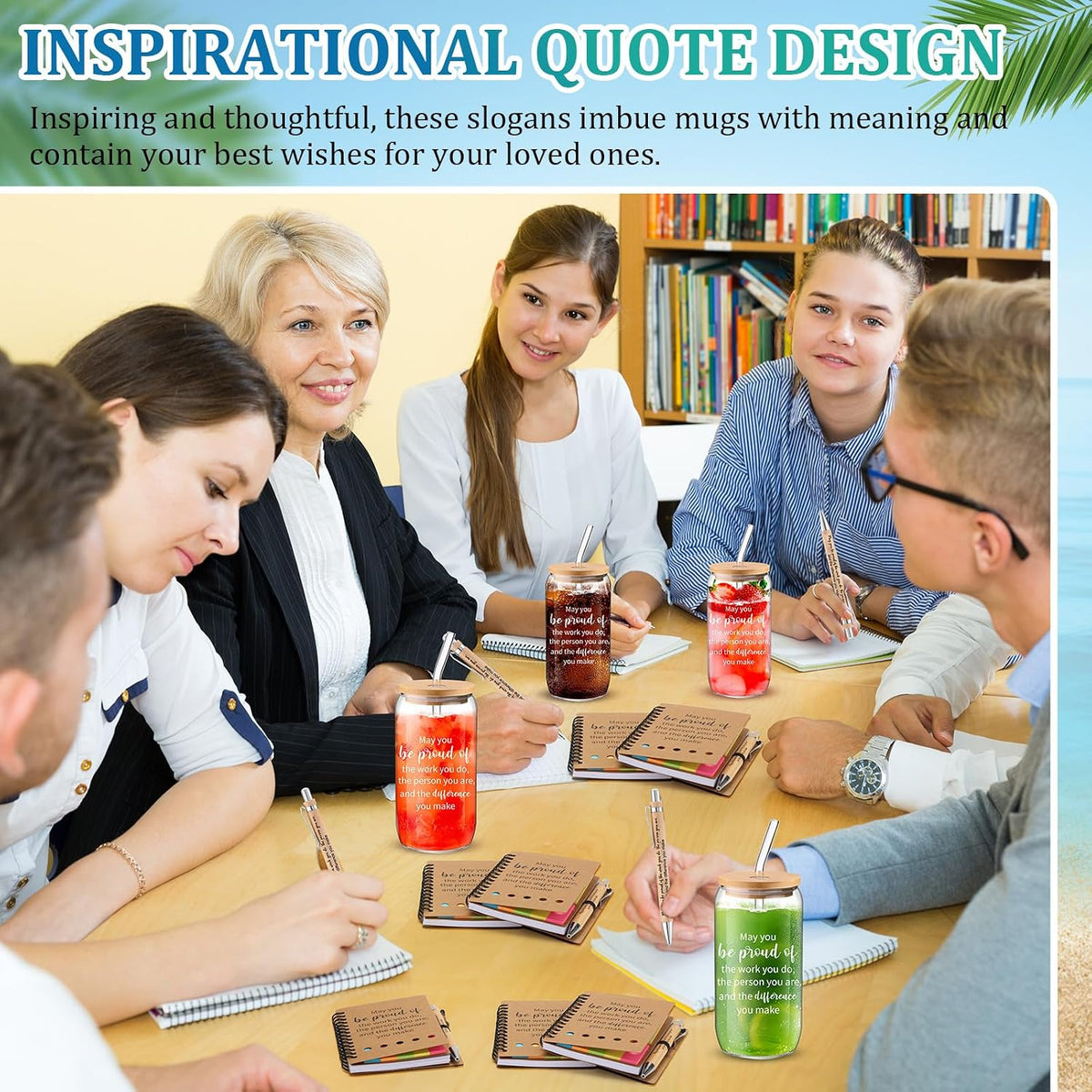 36 Pcs Christian Sunday School Teacher Gift for Women Men