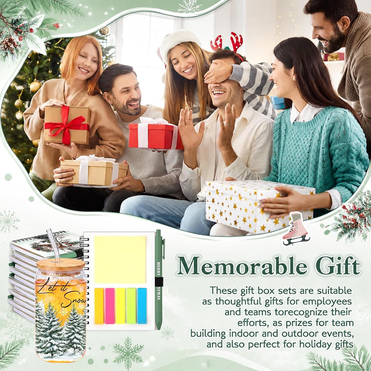 36 Pcs Christian Sunday School Teacher Gift for Women Men