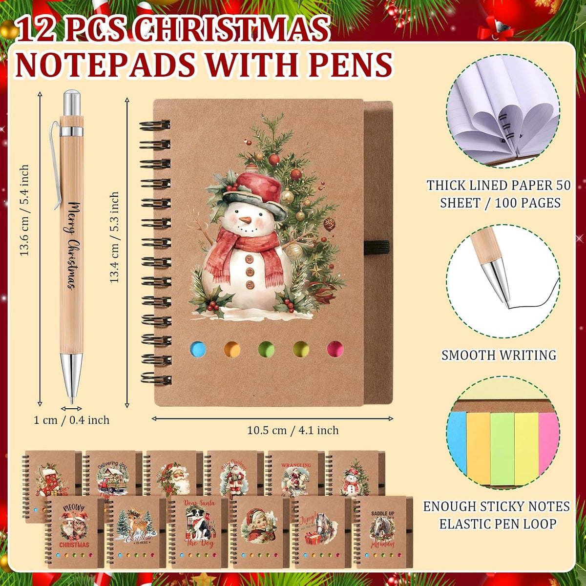 36 Pcs Christian Sunday School Teacher Gift for Women Men