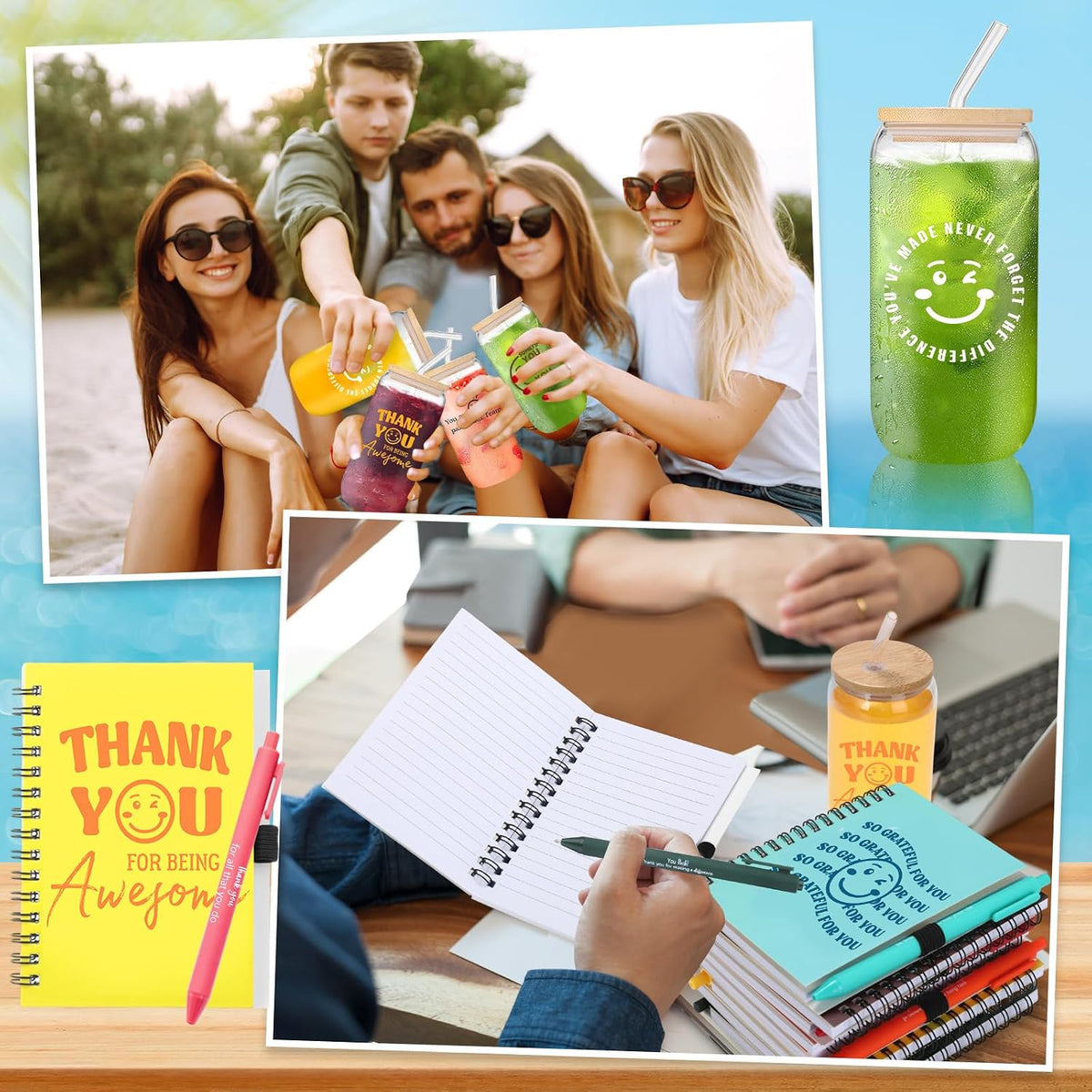 36 Pcs Christian Sunday School Teacher Gift for Women Men